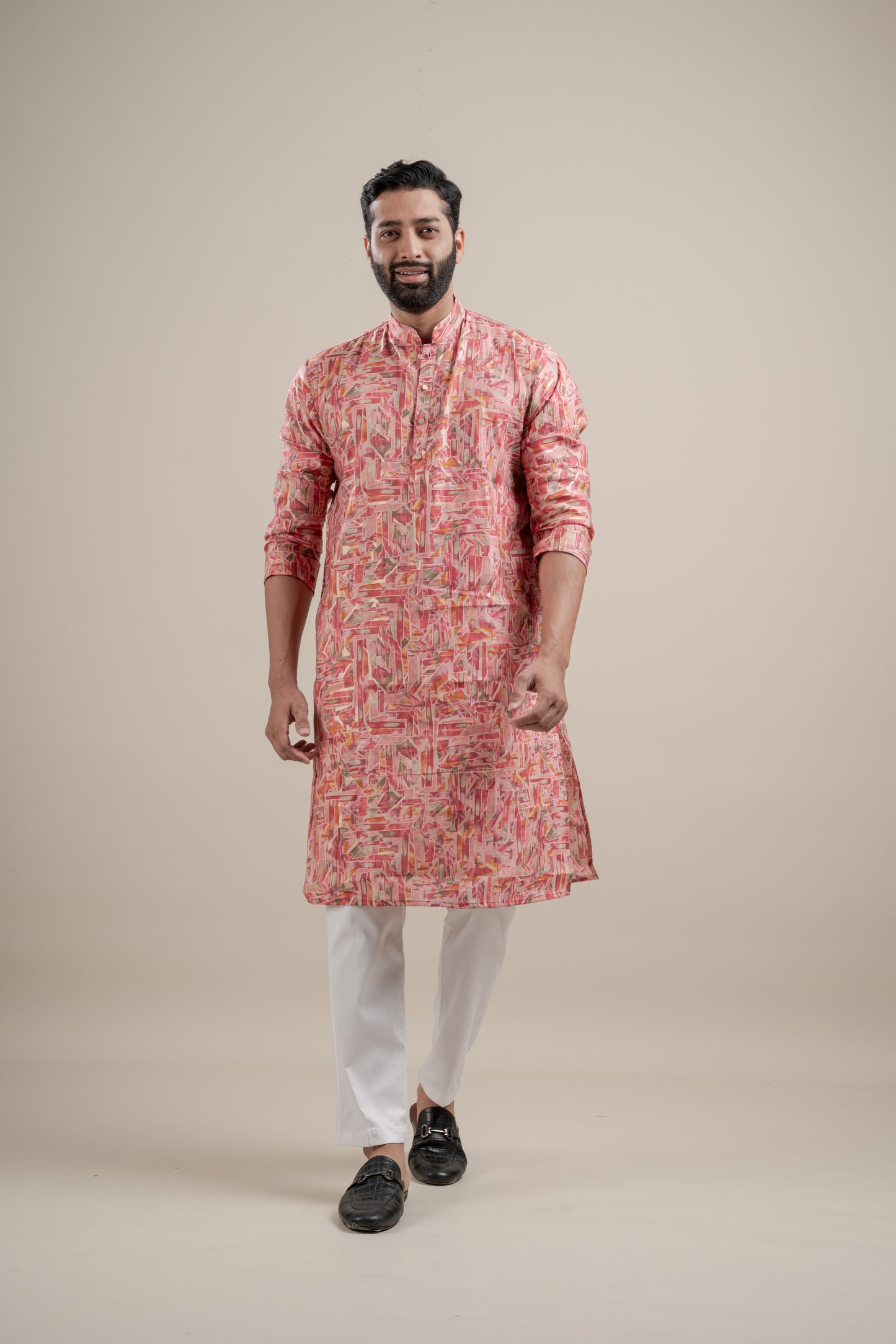 HEAVY TEXTURISED RAYON FOIL KURTA