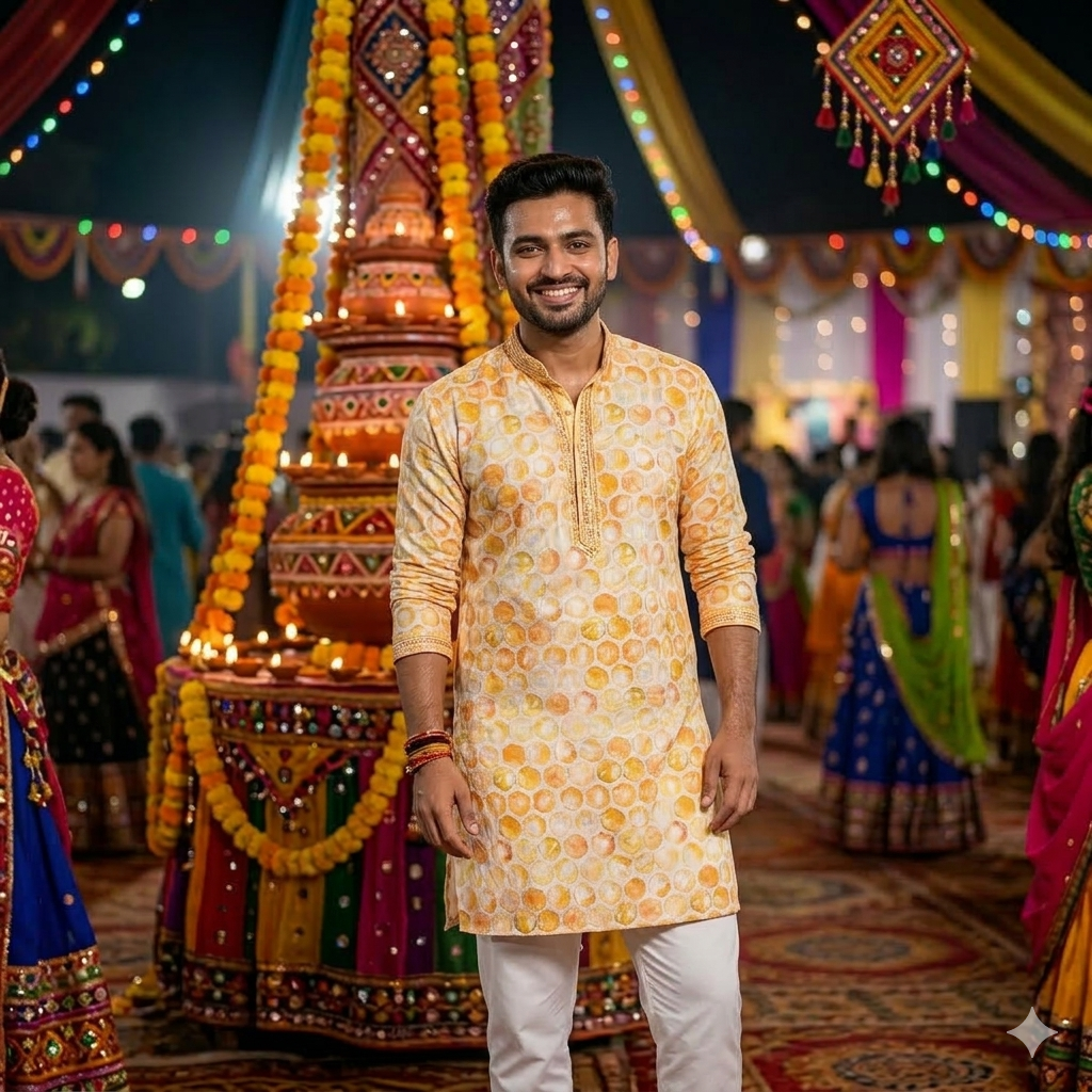 DIGITAL LUCKNOWI KURTA